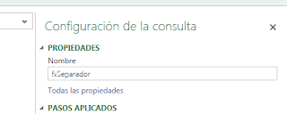 Power Query: Construir una función personalizada.