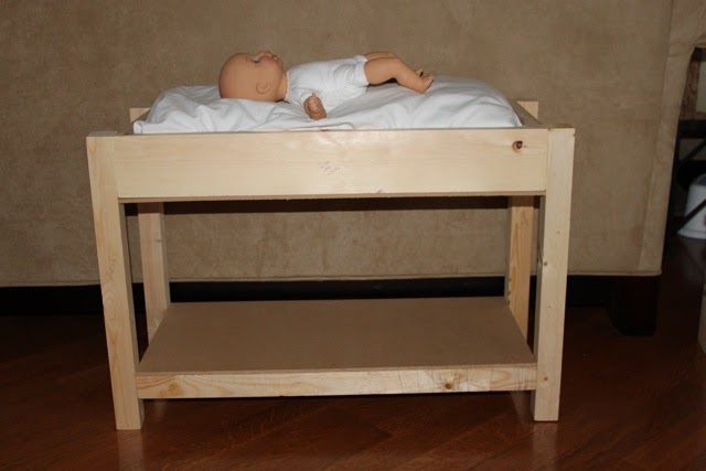 MADE: Pieces For Reese: Baby Doll Changing Table OR Bunk ...
