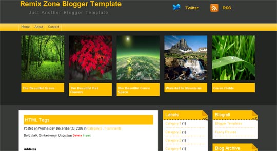 Best Blogger Templates Best Blogspot themes 2010 Wordpress themes