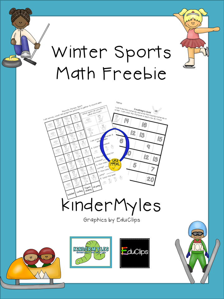 http://www.teacherspayteachers.com/Product/Winter-Sports-Math-Freebie-1114150