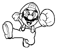 Super Mario Coloring Pages