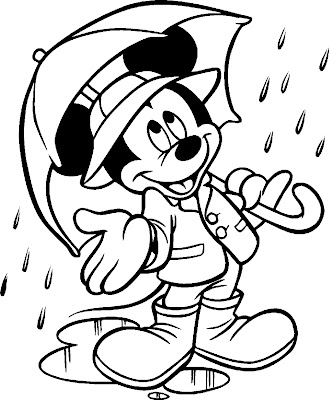 Mickey Mouse Coloring Pages