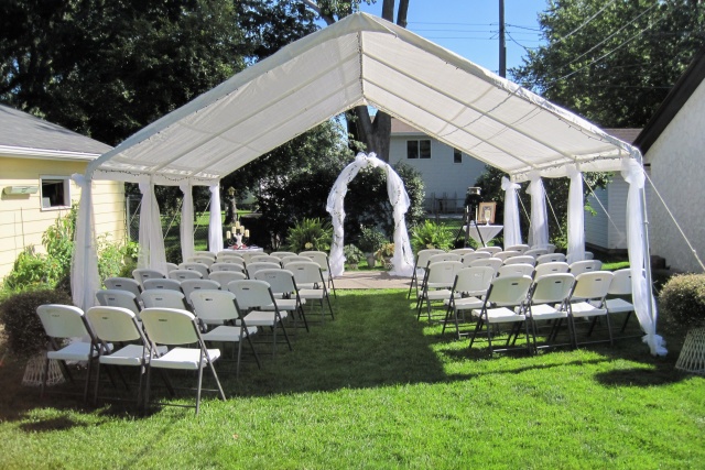 Cool Backyard Wedding Reception Decoration Ideas