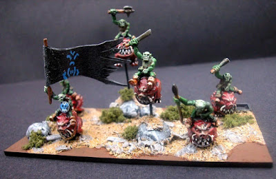 1st place: Goblin Riders, by Andy T - wins £20 Pendraken credit, and a Warband Army Pack!