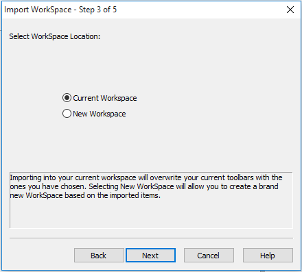 Import Workspaces