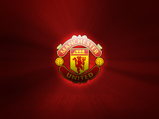 The-Wallpaper-and-Logo-of-the-Manchester-United-Club-Picture