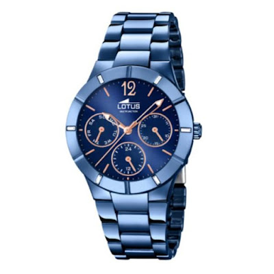 Reloj Lotus para mujer azul