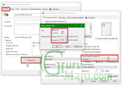 Cara Membuat Ukuran Kertas F4 Default Di Semua Jenis 