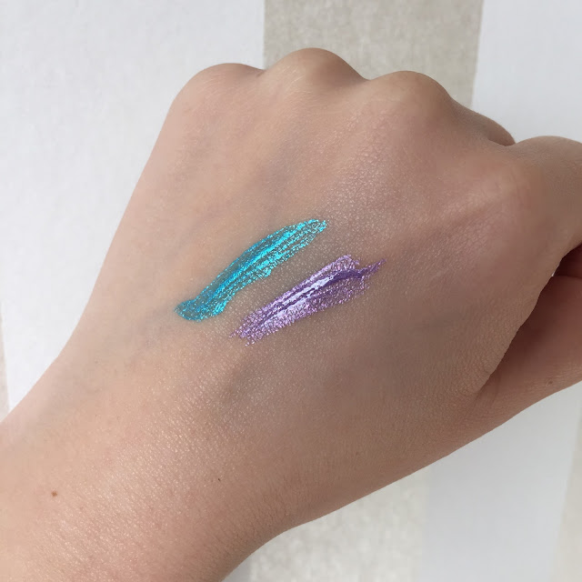 GOSH Xtreme Liquid Gel Eye Liner, GOSH Xtreme Liquid Gel Eye Liner review, GOSH Xtreme Liquid Gel Eye Liner swatches