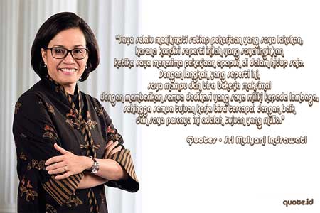 Quotes Sri Mulyani Agar Kamu Berani Berubah untuk Menjadi Lebih Baik