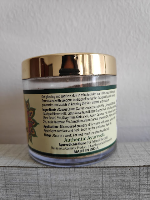 Vedantika Radiant Face Feed Mask Review / The Review Buzz