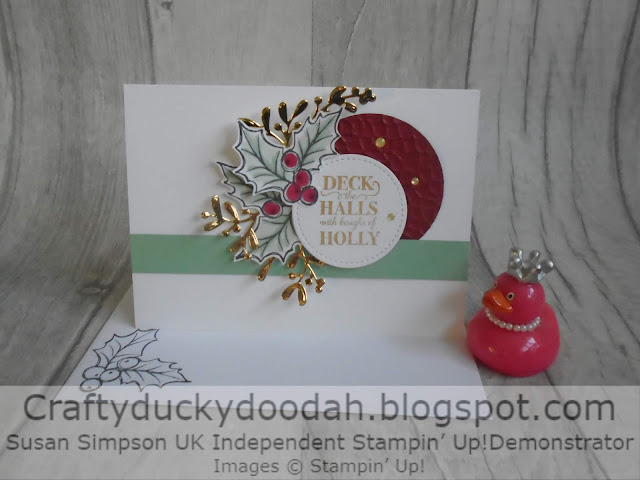 Craftyduckydoodah!, Christmas Gleaming, Susan Simpson UK Independent Stampin' Up! Demonstrator, Christmas 2019, Supplies available 24/7 from my online store, 