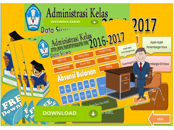 Aplikasi Manajemen Guru Kelas Plus Ketidakhadiran Siswa