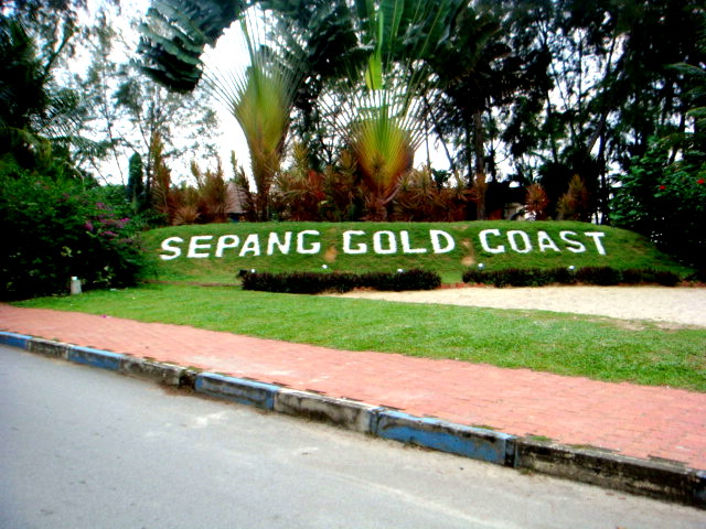 gold coast sepang beach. We started our Sepang Gold