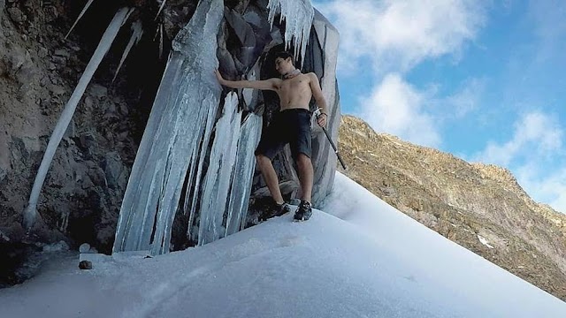 David Villarreal vivió 31 días en el Pico de Orizaba