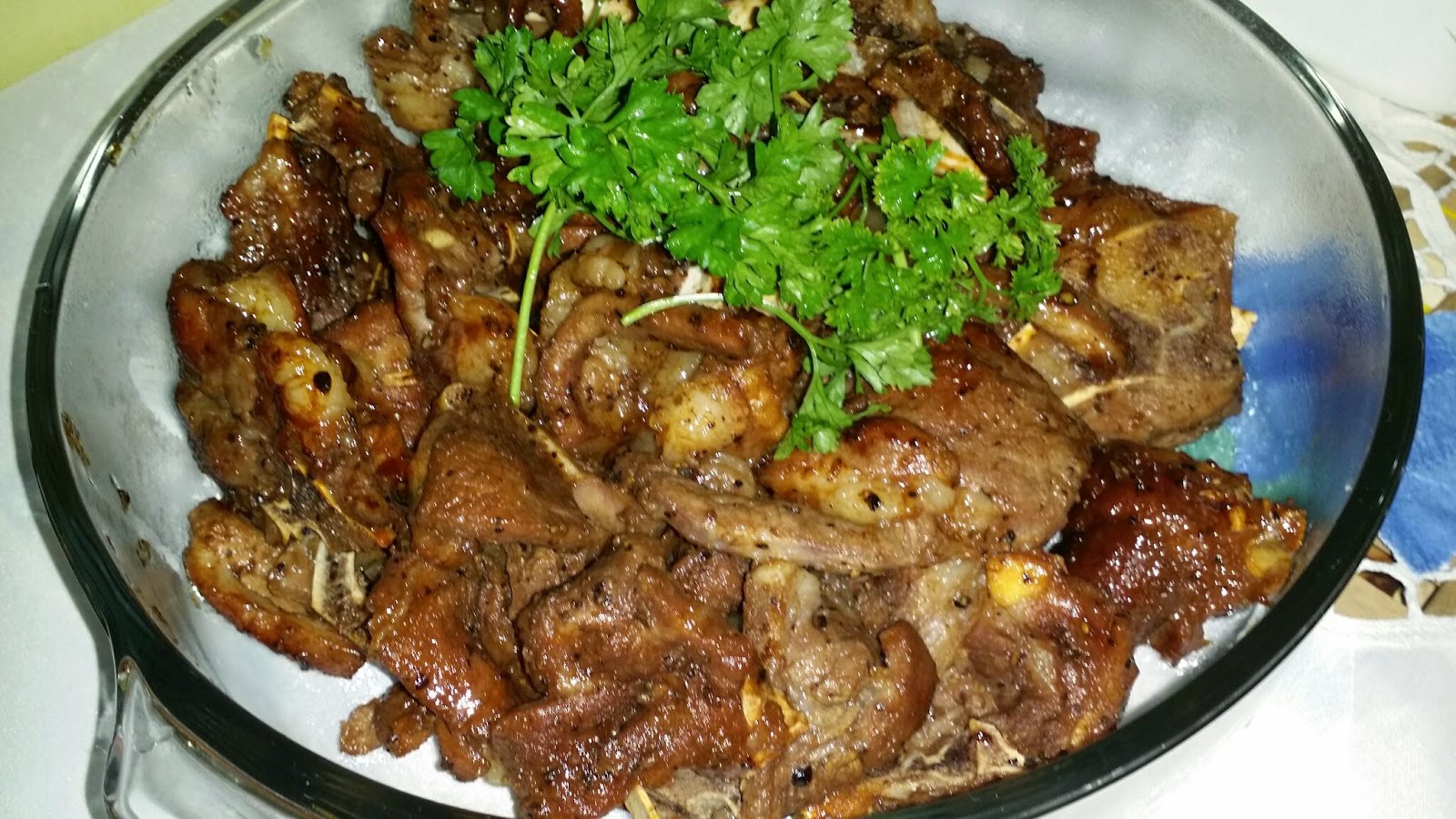 salata cajun ayam arab Bukhari COOKING: kambing serta  dengan arab panggang resepi Nasi kurma