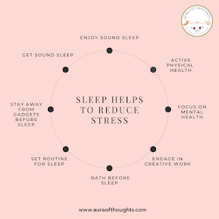 Sleep helps to reduce stress