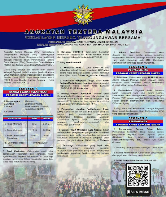 Addy Azizul Jeffry: Pengambilan Pegawai Kadet Lepasan ...