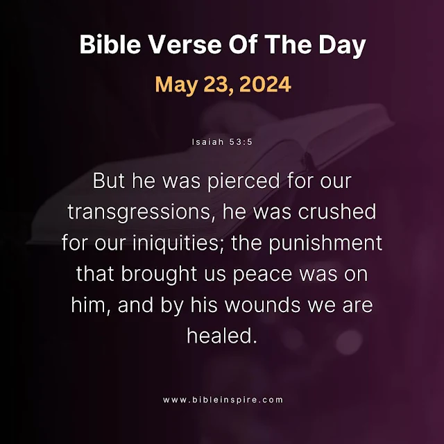 bible verses may 2024, may bible readings, verse of the day may 23, 2024
