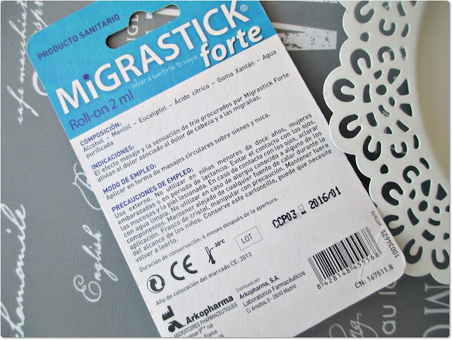 Arkopharma - Migrastick Forte