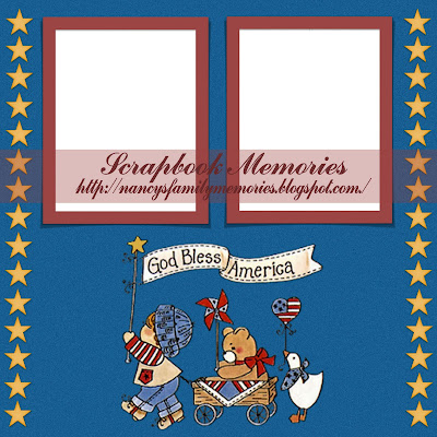 http://nancysmemoriesandscraps.blogspot.com/2009/05/god-bless-america-quick-page.html