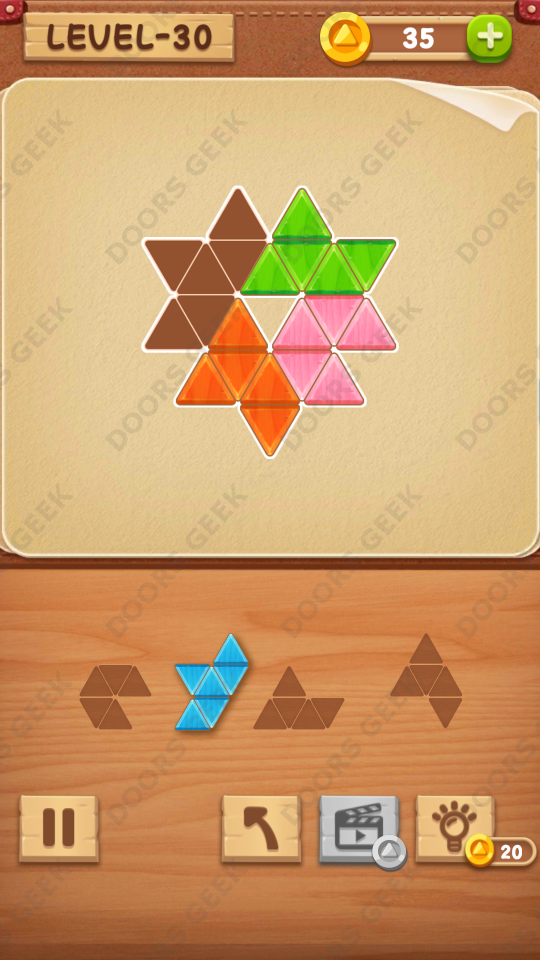 Block Puzzle Jigsaw Rookie Level 30 , Cheats, Walkthrough for Android, iPhone, iPad and iPod