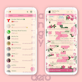 Flowers Theme For YOWhatsApp & Fouad WhatsApp By Ave fénix