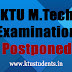 KTU M.Tech Examination Postponed