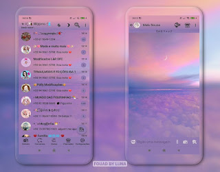 Ceu Roxo Theme For YOWhatsApp & Fouad WhatsApp By Luna