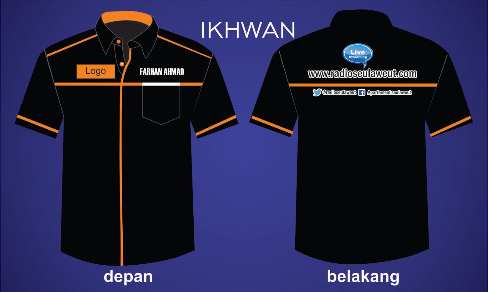 Gambar Desain Baju  Tactical Cdr Kerabatdesain