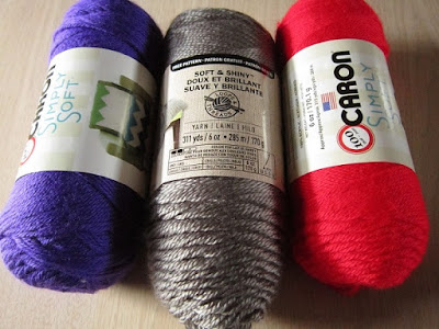 yarn, Loops & Threads Soft & Shiny, Caron Simply Soft