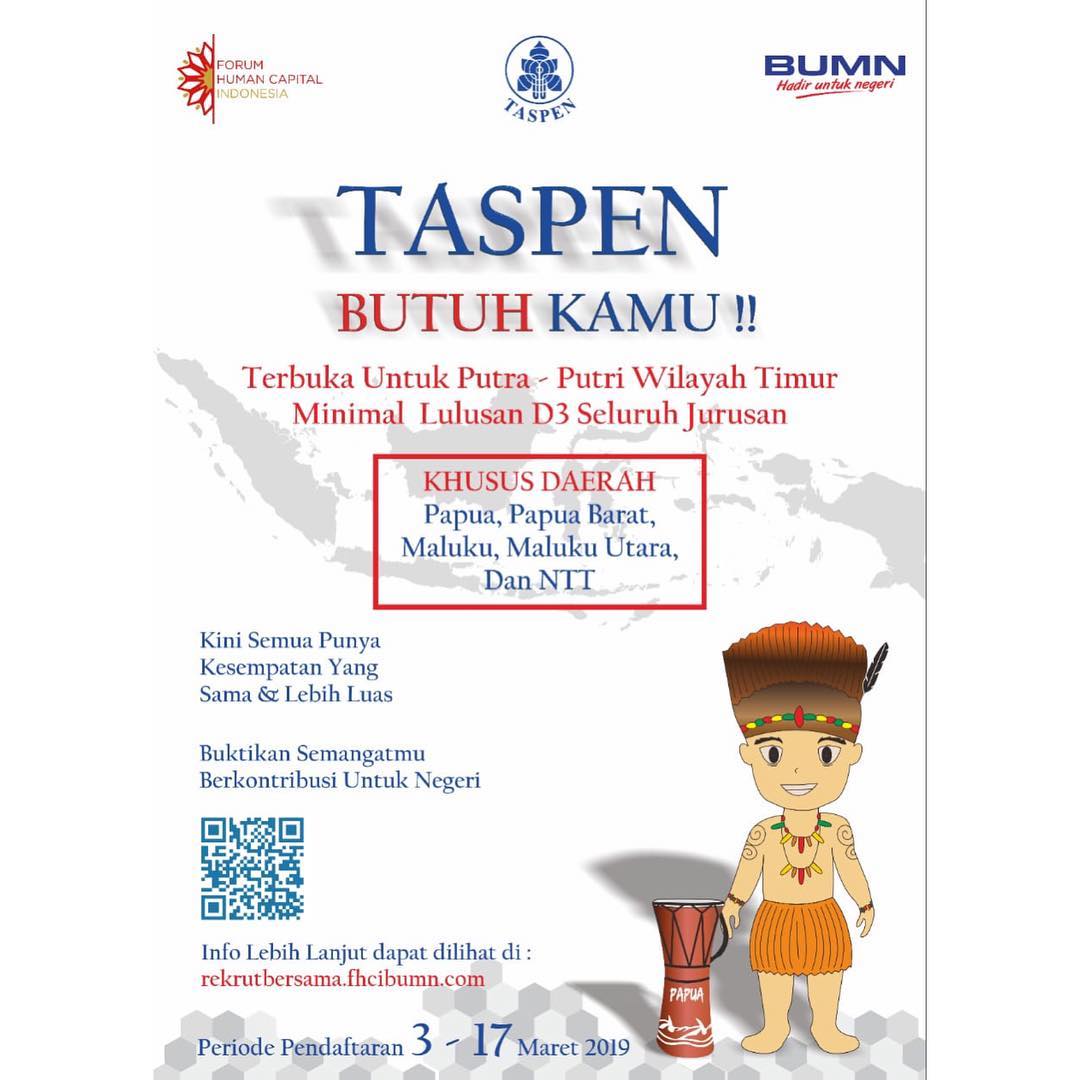 Lowongan Kerja BUMN Fresh Graduate PT. Taspen (Persero