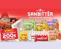 Concorso Sanbitter : vinci 81 buoni spesa da 200 euro