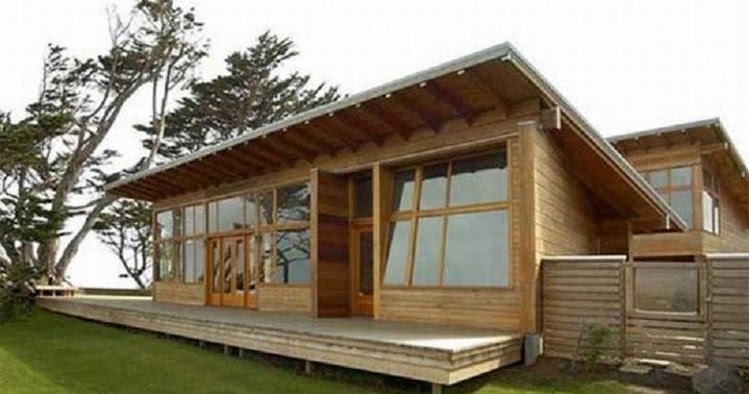 10 Desain Terbaru Rumah  Semi  Permanen Minimalis  Dari Kayu