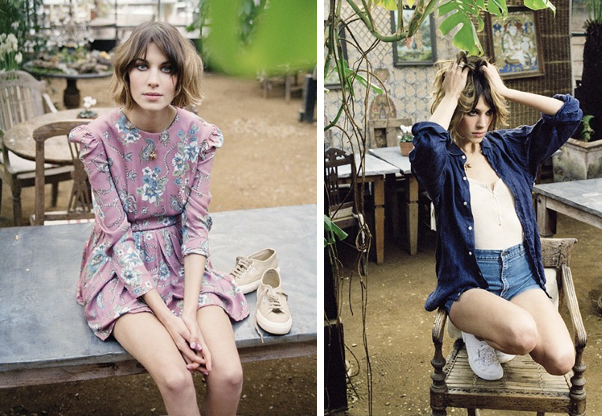 New Pictures: Alexa Chung for Superga