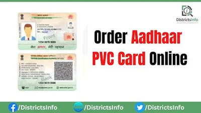 Order Aadhaar PVC Card Online