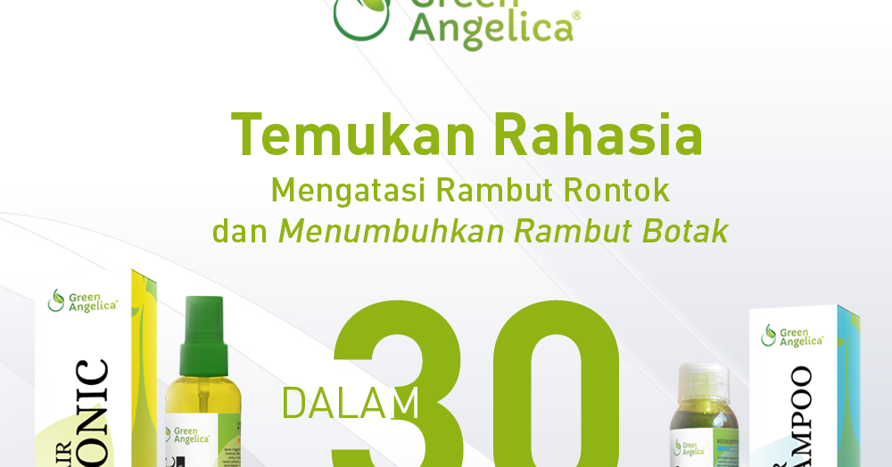 Obat Penumbuh Rambut  Botak  dan Cara Menghitamkan Rambut  