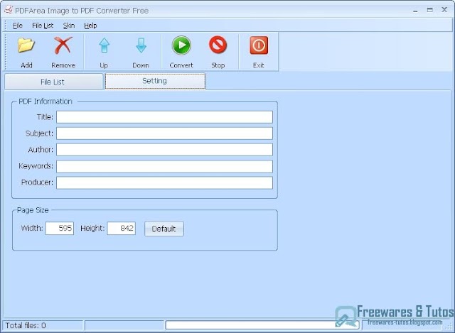 Image to PDF Converter Free : convertir des images en PDF