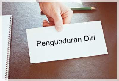 contoh surat pengunduran diri kerja untuk perusahaan