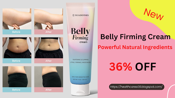 SILKDERMIS B Flat Belly Firming Cream - Skin Tightening & Cellulite Cream for Stomach, Thighs & Butt, Moisturizing Firming Lotion with Powerful Natural Ingredients