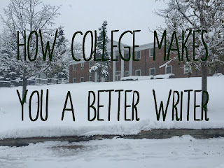 || How College Makes You a Better Writer || Water & Pen ||