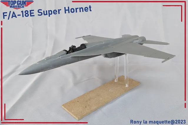 Maquette du F/A-18E Super-Hornet de Top Gun : Maverick