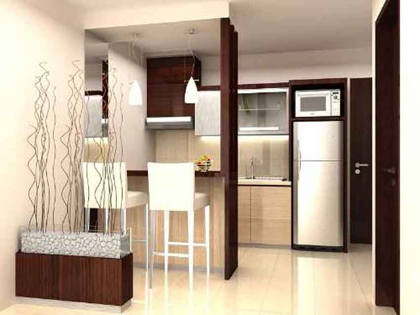 Contoh Gambar Desain Interior  Dapur  Minimalis  Desain 