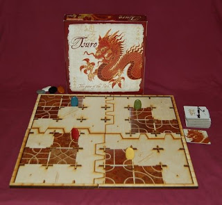 Componentes de Tsuro the board game