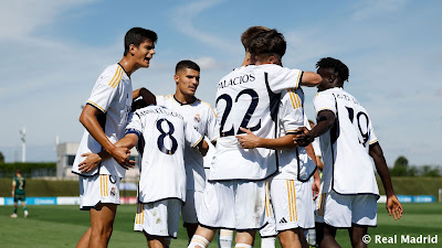 2-1 : El Juvenil A del Real Madrid remonta en la Youth League