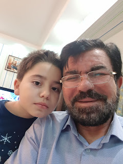 Седат Игдеджи с сыном Бекиром