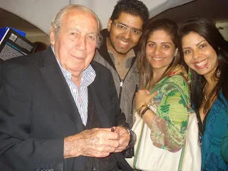 Mr. Carlos Paez Vilaró and the Brazilian siblings in Casapueblo during New Year's 2013.