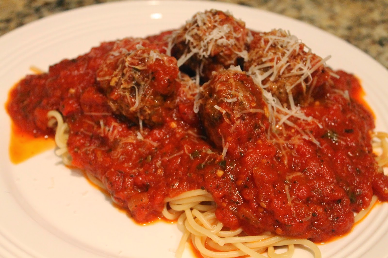 Notes from the Nelsens: Spaghetti & Meatballs + Homemade ...