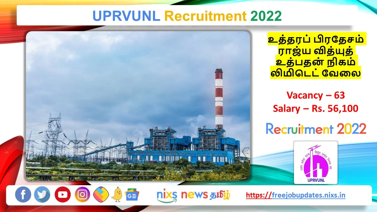 UPRVUNL Recruitment 2022