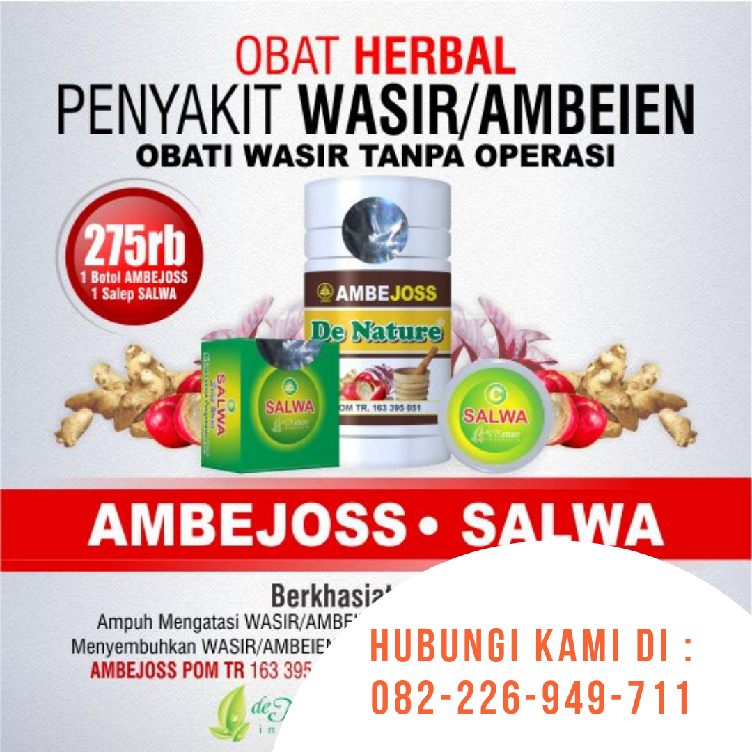 Distributor Ambejoss Salwa Di Jakarta Utara 082226949711 Garansi Asli De Nature
